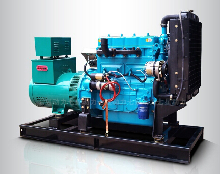 灵台上柴30kw大型柴油发二手电机组_COPY